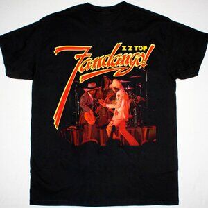 ZZ Top Fandango Vintage Rock Band Concert Music Graphic Tee 81